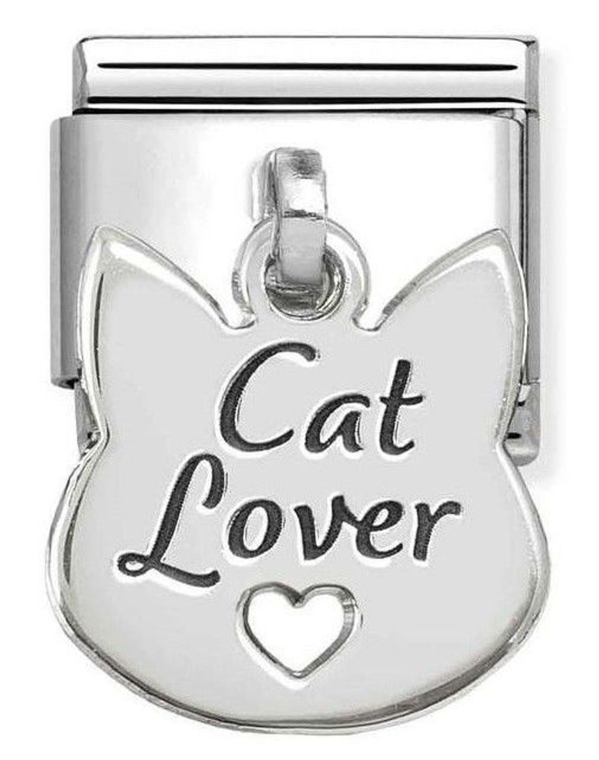 Zawieszka Nomination Composable Kot Srebro 925 – Miłośnik Kota 33181114.jpg